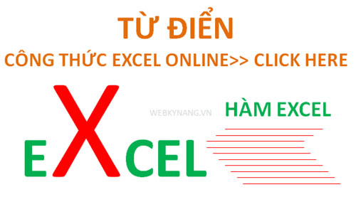 các hàm trong excel tu dien ham excel - tu dien cong thuc excel - từ điển về hàm và công thức trong excel