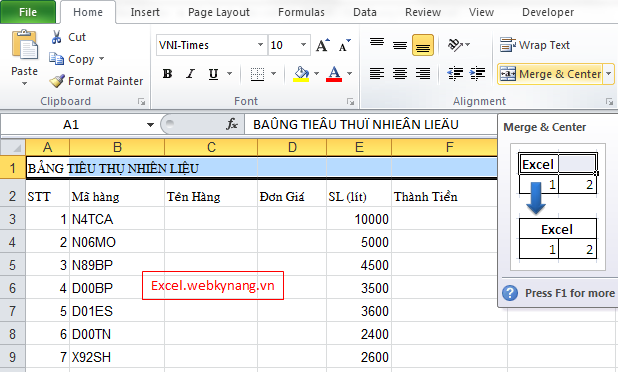 Cách kẻ khung trong excel 2003 2007 2010 cach ke khung trong excel