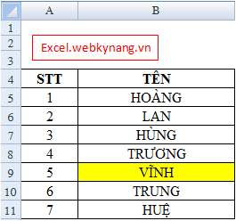 ham match trong excel ket hop ham vlookup index hàm match kết hợp hàm index vlookup 4